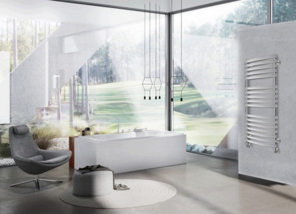 Водяной полотенцесушитель Ravak Elegance 50х100 X04000083676 Хром