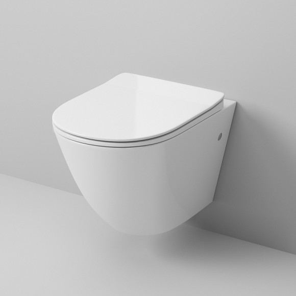 Унитаз Grossman GR-4411S подвесной Белый глянец с сиденьем Микролифт Унитаз Grossman GR-4411S подвесной Белый глянец с сиденьем Микролифт