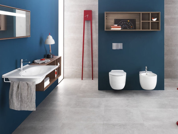 Биде Hatria Le Fiabe Y1A9 подвесное Белое Биде Hatria Le Fiabe Y1A9 подвесное Белое