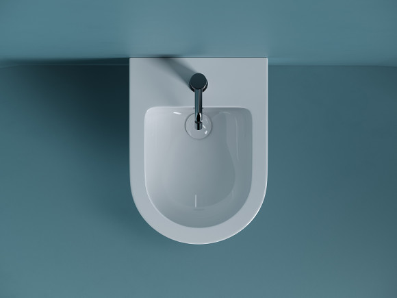 Биде Ceramicanova Uno CN11002 подвесное Белое Биде Ceramicanova Uno CN11002 подвесное Белое