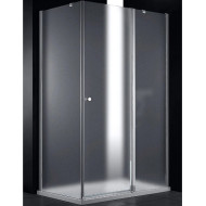 Душевой уголок Cezares Elena 100x90 R ELENA-W-AH-1-100/90-P-Cr-R профиль Хром стекло текстурное