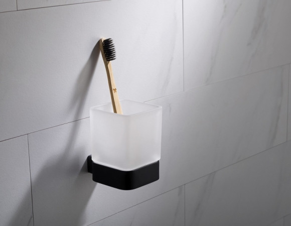 Стакан для зубных щеток Timo Selene 14033/03 Черный