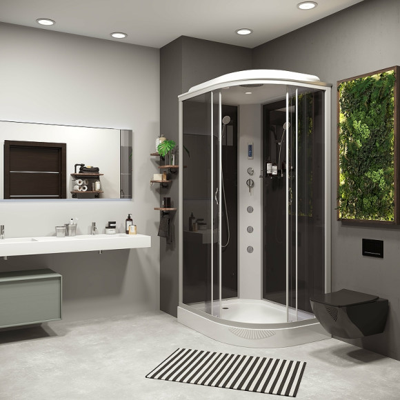 Душевая кабина Niagara Classic 120х80 L NG-3512-14LF с гидромассажем Душевая кабина Niagara Classic 120х80 L NG-3512-14LF с гидромассажем