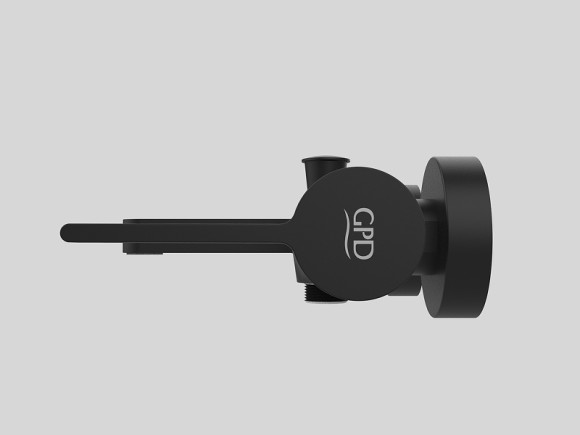 Смеситель для ванны GPD Gildo MBB165-S Черный