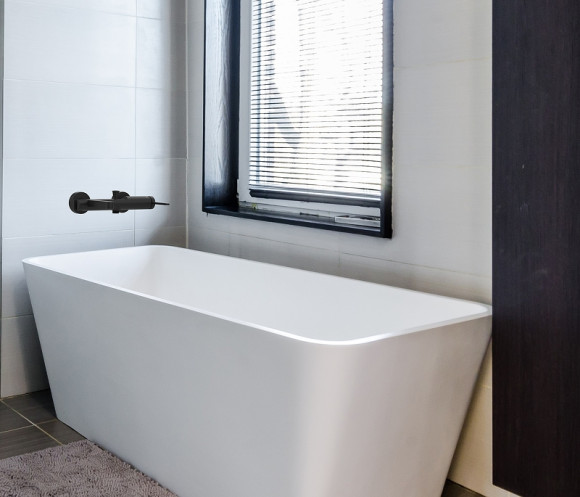 Смеситель для ванны GPD Gildo MBB165-S Черный