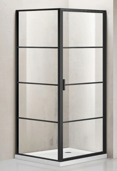 Душевой уголок Azario Richmond 100х100 AZ- NAG1221 1000 BLACK профиль Черный стекло прозрачное Душевой уголок Azario Richmond 100х100 AZ- NAG1221 1000 BLACK профиль Черный стекло прозрачное