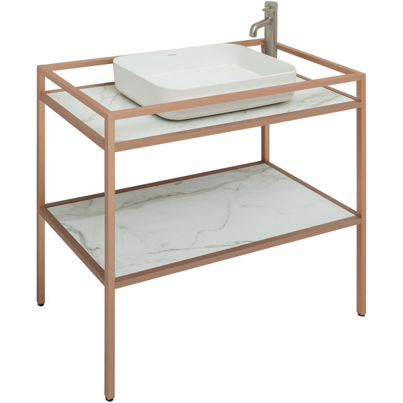 Консоль под раковину Allen Brau Liberty 90 1.33004.60 Медь браш Консоль под раковину Allen Brau Liberty 90 1.33004.60 Медь браш