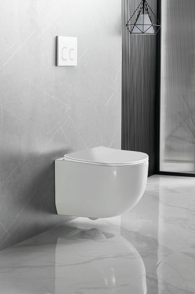 Унитаз Vincea Globo VT1-52T подвесной Белый с сиденьем Микролифт Унитаз Vincea Globo VT1-52T подвесной Белый с сиденьем Микролифт