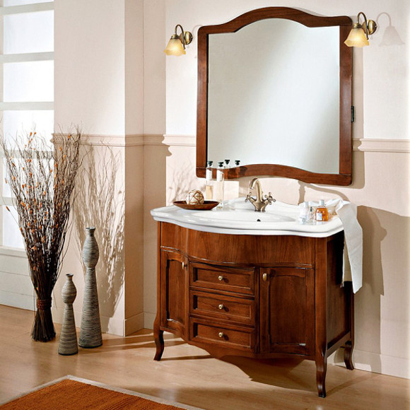 Зеркало Cezares Paolina 100 PA-DUE/03.02 Ciliegio Anticato