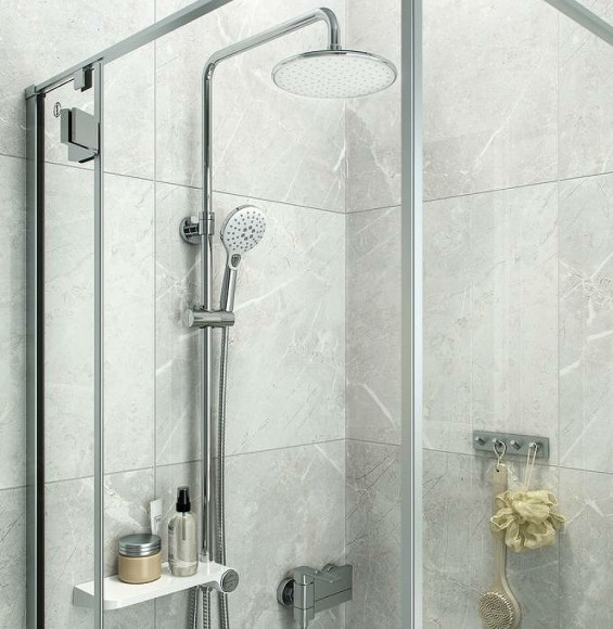 Душевая система Iddis Ray RAYSW3Fi76 Хром Белая