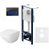 Комплект унитаза с инсталляцией AM.PM Inspire V2.0 FlashClean IS450A38.50A1700 с сиденьем Микролифт и Черной клавишей смыва Комплект унитаза с инсталляцией AM.PM Inspire V2.0 FlashClean IS450A38.50A1700 с сиденьем Микролифт и Черной клавишей смыва