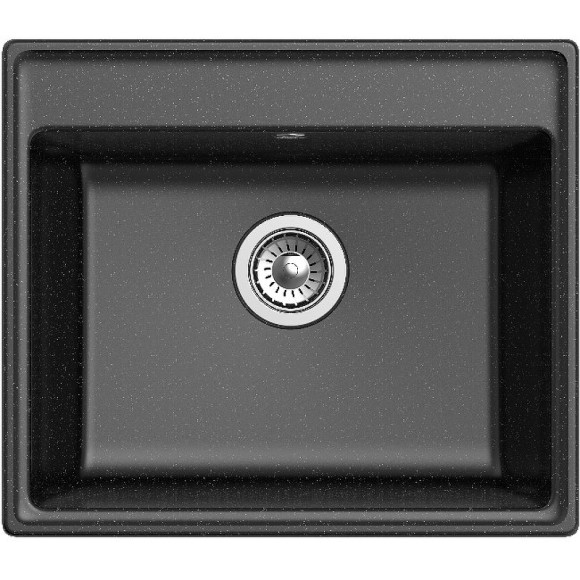 Кухонная мойка GranFest Vertex GF-V-580 Черная