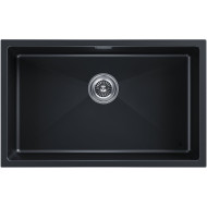 Кухонная мойка Paulmark Lumi 74 UNI LU74-BLM Черный маталлик