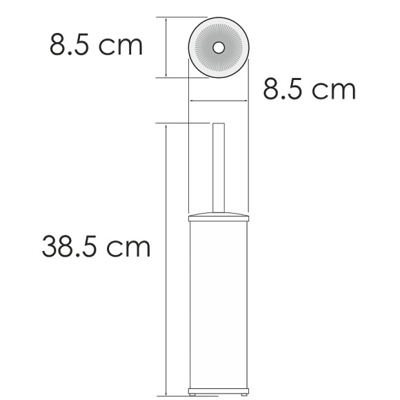 Ершик для унитаза WasserKRAFT K-1027PB Черный глянцевый Ершик для унитаза WasserKRAFT K-1027PB Черный глянцевый