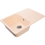 Кухонная мойка GranFest Quarz GF-Z78 Бежевая Кухонная мойка GranFest Quarz GF-Z78 Бежевая