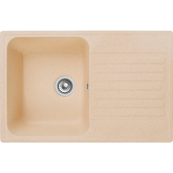 Кухонная мойка GranFest Quarz GF-Z78 Бежевая
