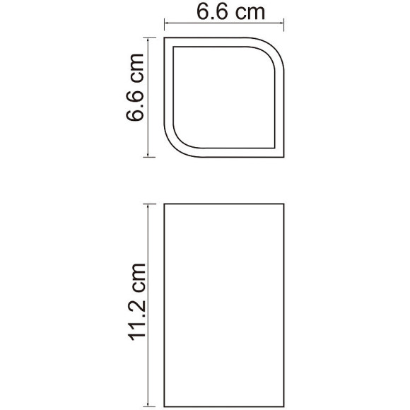Стакан для зубных щеток WasserKRAFT Elba K-2728 Черный матовый Стакан для зубных щеток WasserKRAFT Elba K-2728 Черный матовый