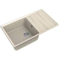 Кухонная мойка GranFest Level GF-LV-860L Бежевая Кухонная мойка GranFest Level GF-LV-860L Бежевая