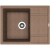 Кухонная мойка Florentina Липси-650 20.125.C0650.105 Коричневая
