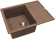 Кухонная мойка Florentina Липси-650 20.125.C0650.105 Коричневая