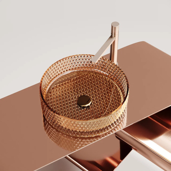 Раковина-чаша Ceramicanova Cristal 36 CN6058 Бежевая