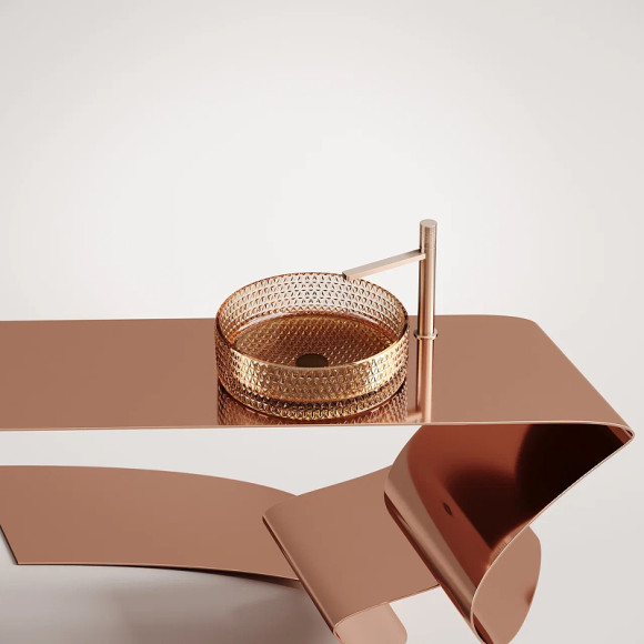 Раковина-чаша Ceramicanova Cristal 36 CN6058 Бежевая