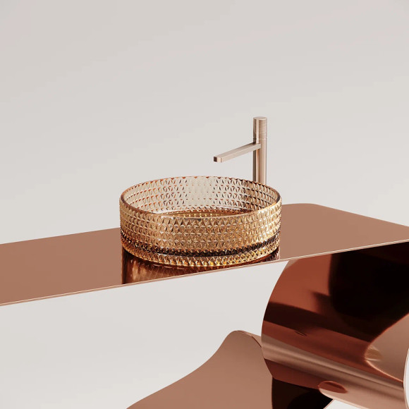 Раковина-чаша Ceramicanova Cristal 36 CN6058 Бежевая