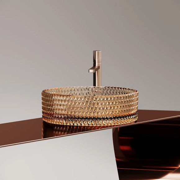 Раковина-чаша Ceramicanova Cristal 36 CN6058 Бежевая