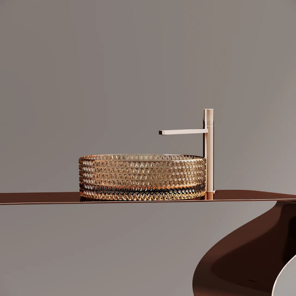 Раковина-чаша Ceramicanova Cristal 36 CN6058 Бежевая