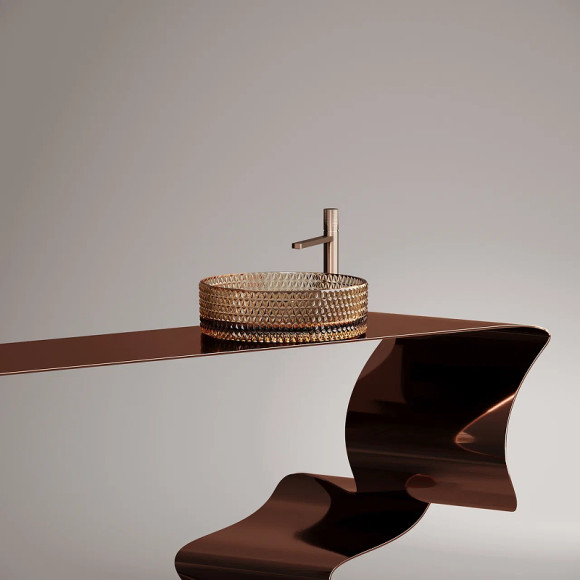 Раковина-чаша Ceramicanova Cristal 36 CN6058 Бежевая