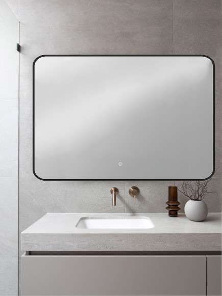 Зеркало Orange Black 100 BL-100ZE с подсветкой с сенсорным выключателем Зеркало Orange Black 100 BL-100ZE с подсветкой с сенсорным выключателем