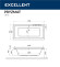 Акриловая ванна Excellent Pryzmat 170x75 WAEX.PRY17.SOFT.GL с гидромассажем Акриловая ванна Excellent Pryzmat 170x75 WAEX.PRY17.SOFT.GL с гидромассажем