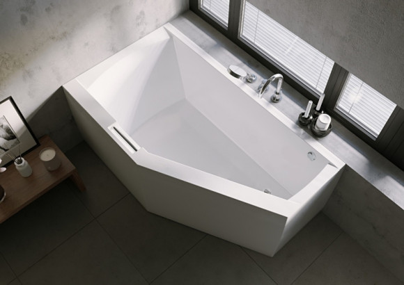 Акриловая ванна Riho Geta 170х90 R B031009005 (BD4800500000000) без гидромассажа