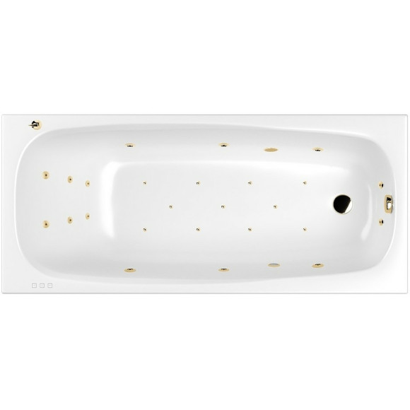 Акриловая ванна Whitecross Layla 180x80 0102.180080.100.ULTRA.GL с гидромассажем