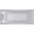 Акриловая ванна Riho Still Square 180х80 B099004005 (BR0100500K00131) LED L без гидромассажа