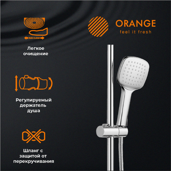 Душевая система Orange T19-944cr с термостатом Хром Душевая система Orange T19-944cr с термостатом Хром