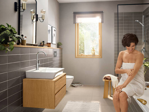 Смеситель для раковины Hansgrohe Rebris E 72576000 Хром
