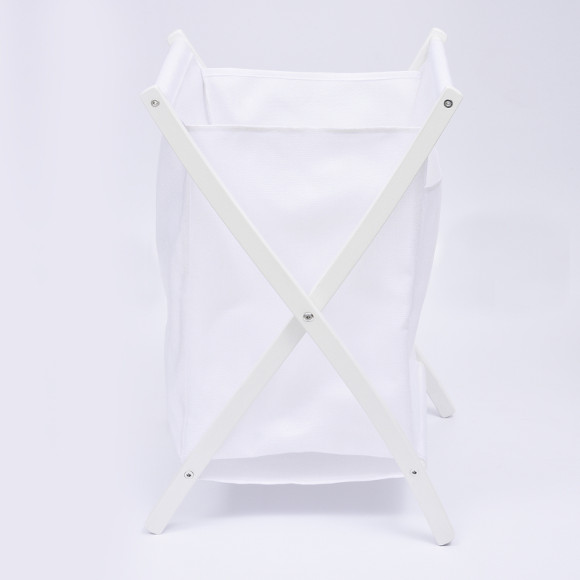 Корзина для белья WasserKRAFT Nau WB-773-L Белая Корзина для белья WasserKRAFT Nau WB-773-L Белая