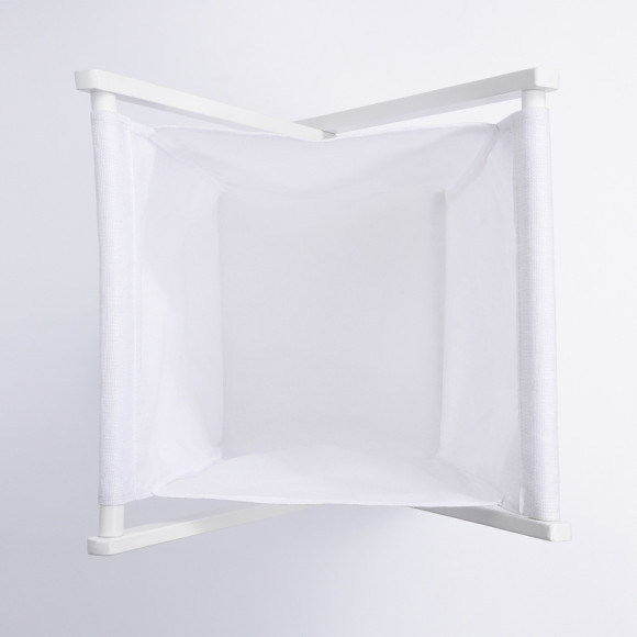 Корзина для белья WasserKRAFT Nau WB-773-L Белая Корзина для белья WasserKRAFT Nau WB-773-L Белая