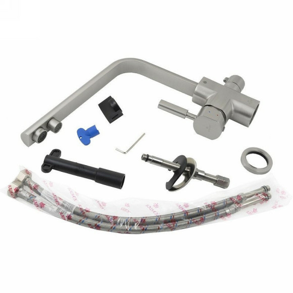 Смеситель для кухни Kaiser Decor 40144-5 Серебро Смеситель для кухни Kaiser Decor 40144-5 Серебро