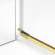 Душевой уголок New Trendy Avexa Gold 120х70 L EXK-1764 профиль Брашированное золото стекло прозрачное Душевой уголок New Trendy Avexa Gold 120х70 L EXK-1764 профиль Брашированное золото стекло прозрачное
