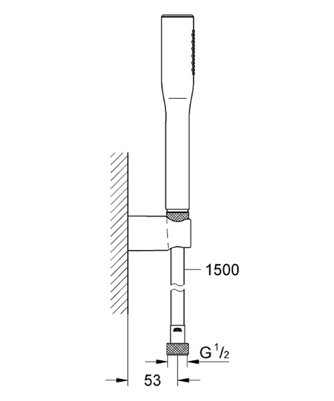 Душевой гарнитур Grohe Euphoria Cosmopolitan 27369000 Хром