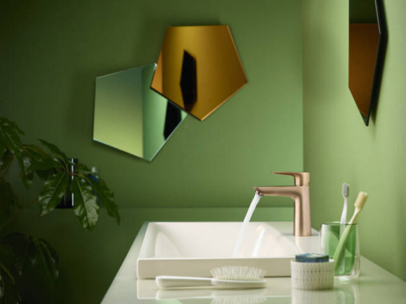 Смеситель для раковины Hansgrohe Talis E 71710140 Шлифованная бронза