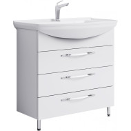 Тумба под раковину Aqwella Аллегро 105 Agr.01.10/3 Белая Тумба под раковину Aqwella Аллегро 105 Agr.01.10/3 Белая