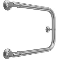 Водяной полотенцесушитель Terminus П-образный (1) 320х400 4620768881442 Хром, боковое подключение, G 1" НР