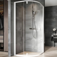 Душевой уголок Ravak Nexty NSKK3-90 90x90 3O677101Z1 профиль Белый стекло Transparent Душевой уголок Ravak Nexty NSKK3-90 90x90 3O677101Z1 профиль Белый стекло Transparent