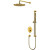 Душевая система Whitecross Y gold YSET05GL Золото