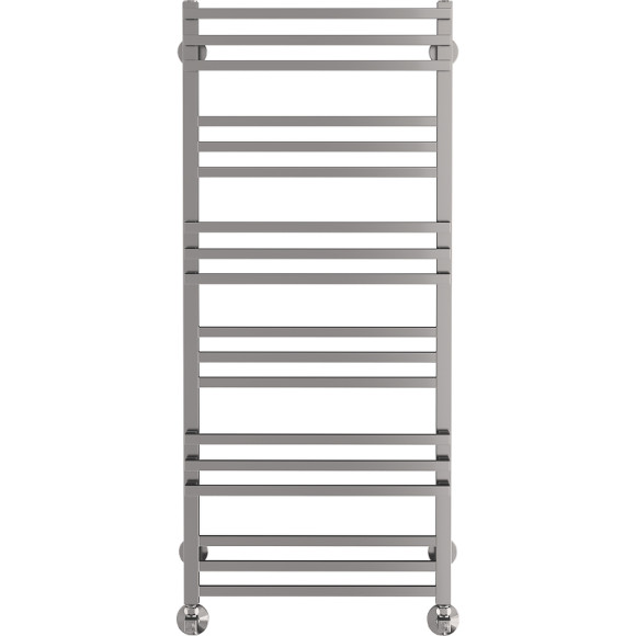 Водяной полотенцесушитель Terminus Нойс П18 500x1200 4630080268418 Хром, нижнее подключение, G 1/2" ВР, с комплектом вентилей