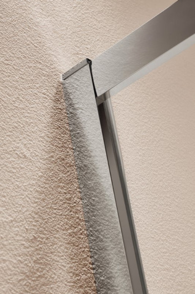 Душевой уголок Cezares Eco P-1 100х100 профиль Хром стекло прозрачное Душевой уголок Cezares Eco P-1 100х100 профиль Хром стекло прозрачное