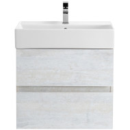 Тумба под раковину Cezares Molveno 46 60 MOLVENO 46-60-2C-SO-LB подвесная Legno Bianco